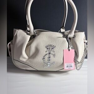 Juicy couture juicy crown satchel bag